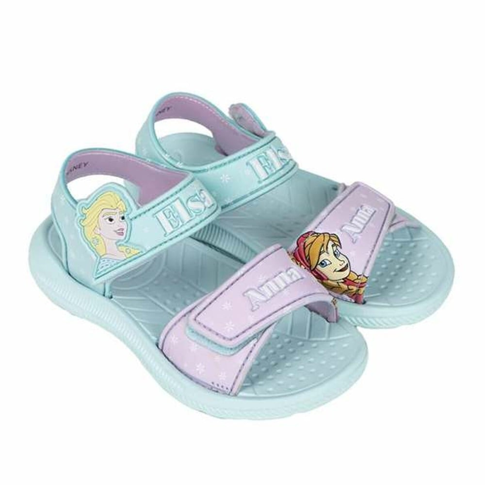 Kinder sandalen Frozen Hellblau