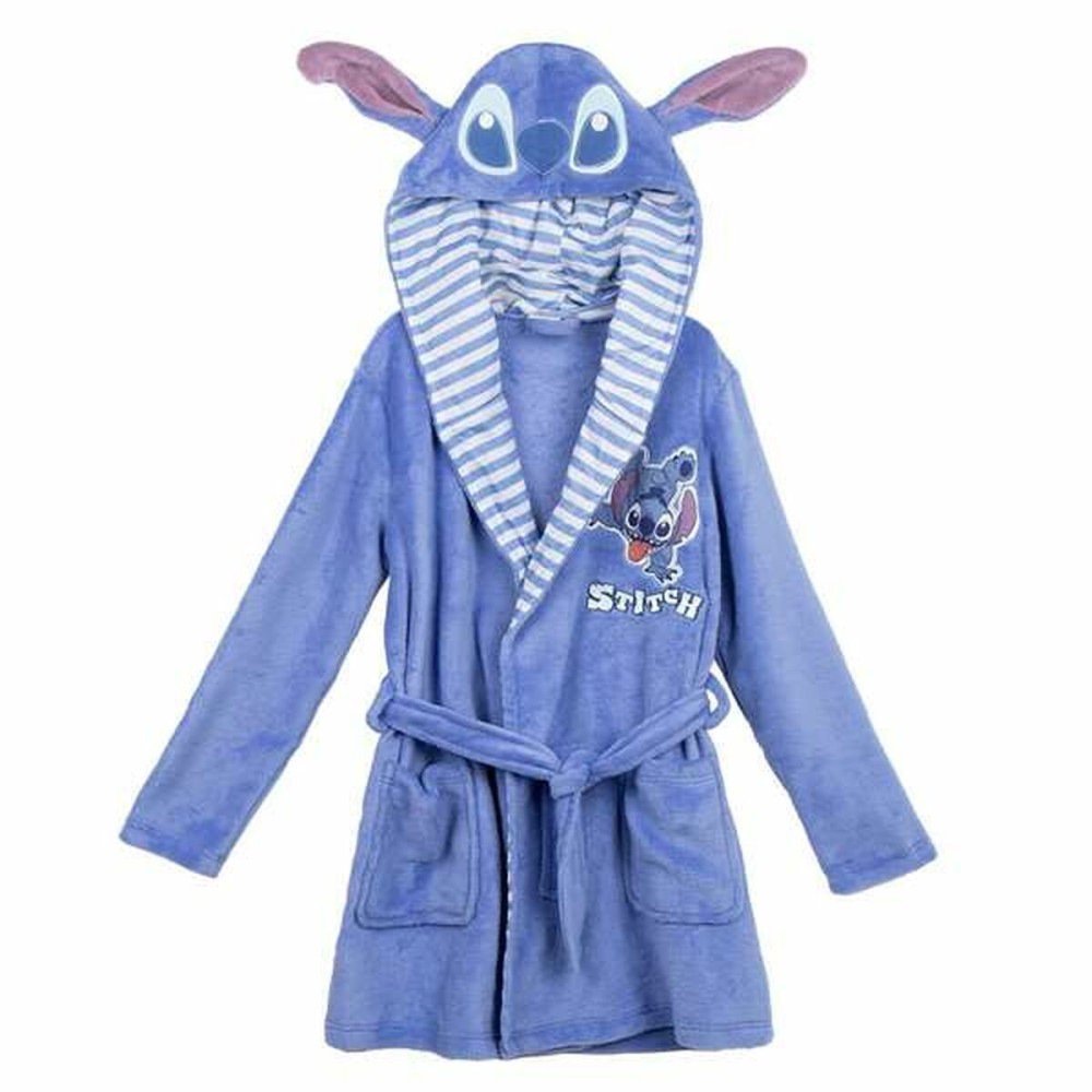 Children's Dressing Gown Stitch Blue