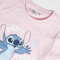 Children's Pyjama Stitch Pink