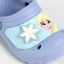 Holzschuhe Frozen Lila