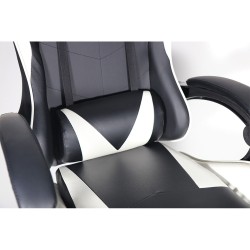 Gaming Chair EDM White Black