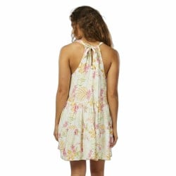 Kleid Rip Curl Sun Dance Up Weiß Tropical