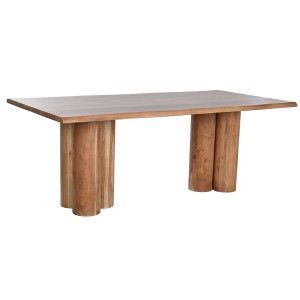 Dining Table Home ESPRIT Brown Natural Acacia 200 x 100 x 76 cm