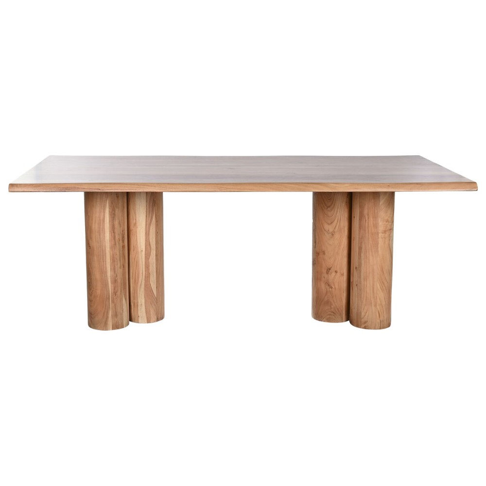 Dining Table Home ESPRIT Brown Natural Acacia 200 x 100 x 76 cm