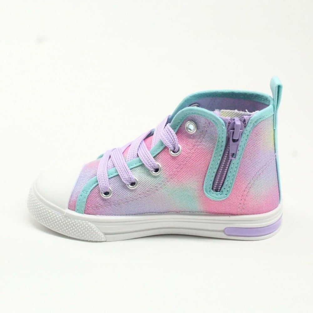 Casual Shoes with LEDs Stitch Multicolour