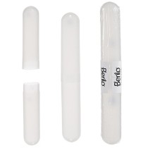 Toothbrush Holder Transparent polypropylene 20 x 2 x 3 cm (24 Units)