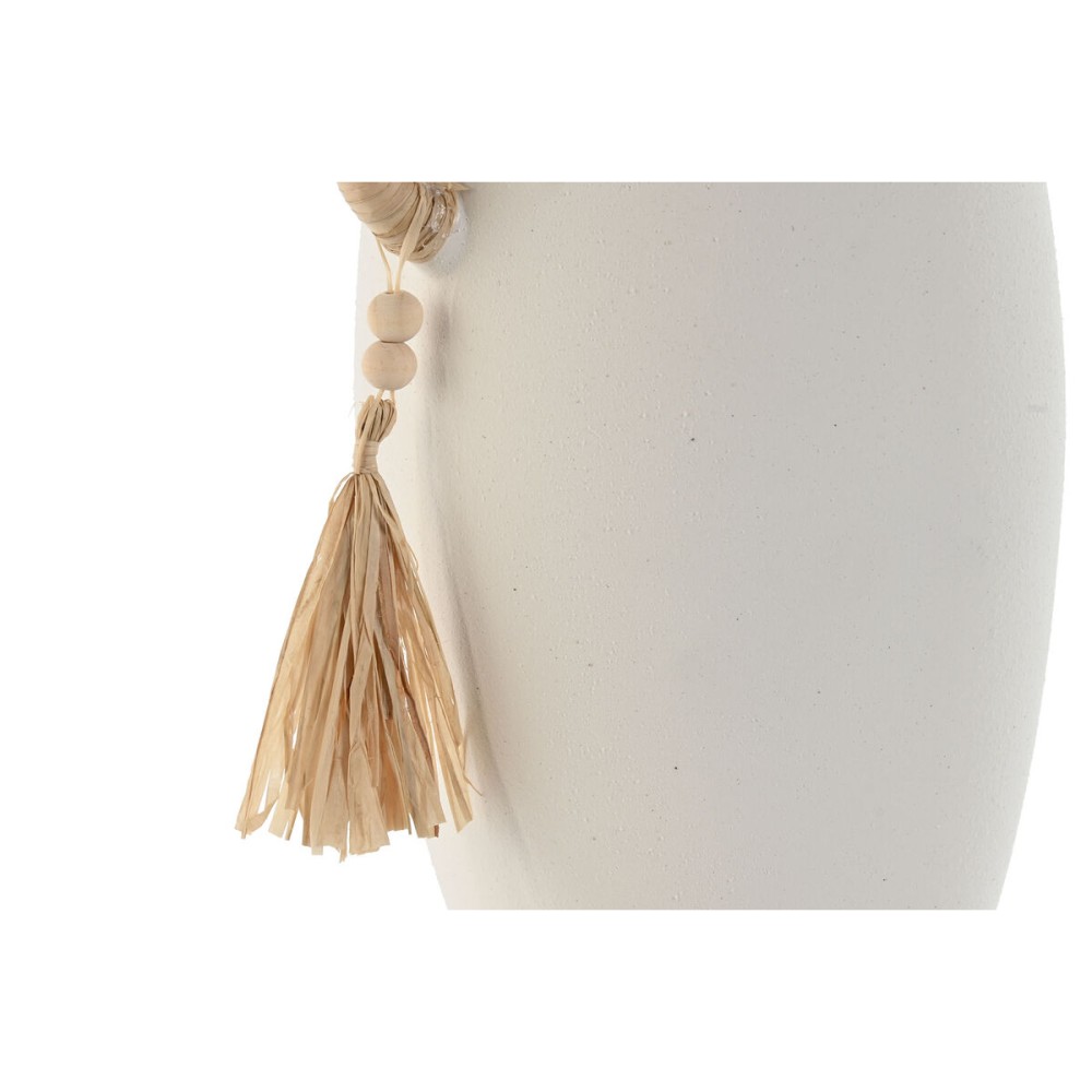 Vase Home ESPRIT White Natural Stoneware 17 x 13 x 26 cm