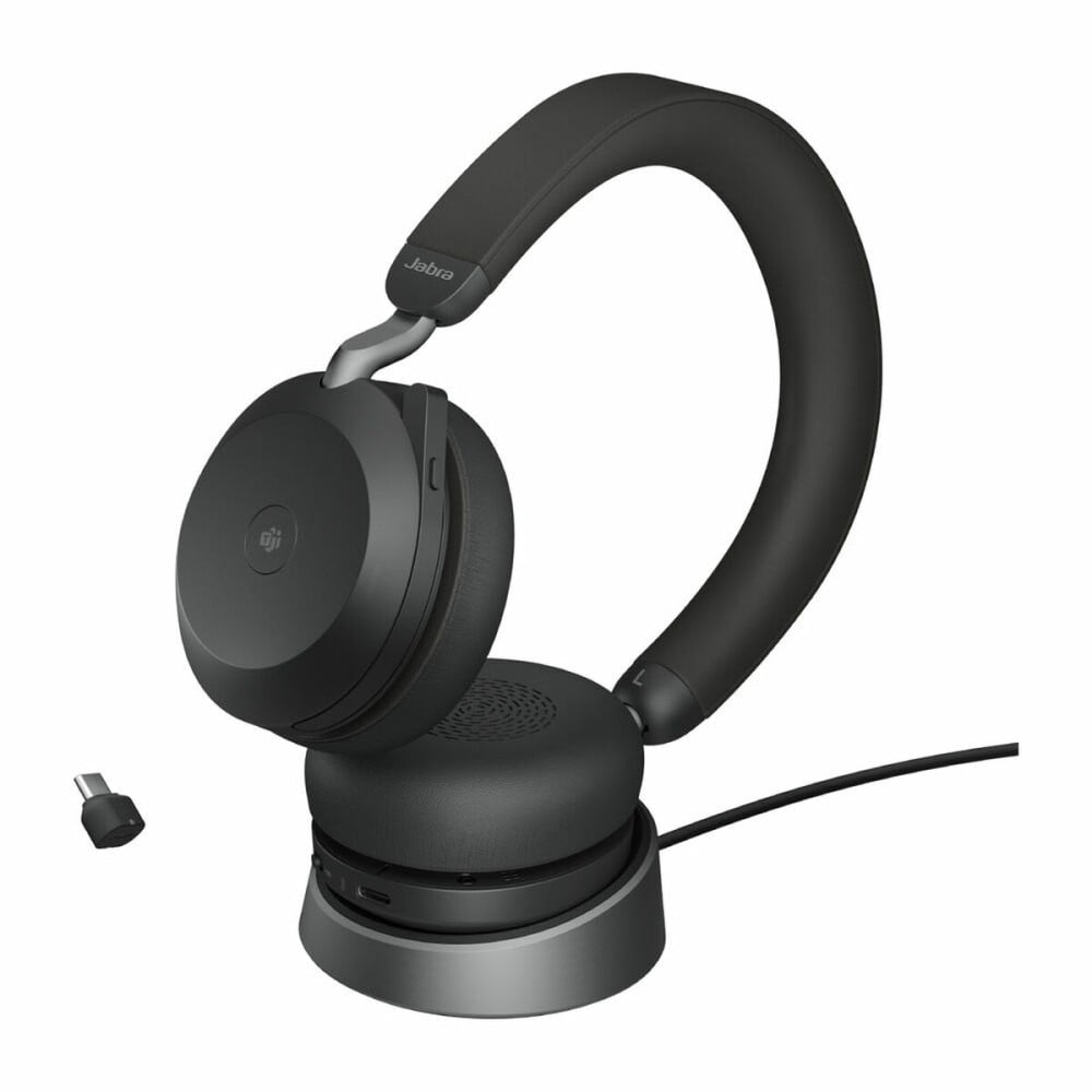 Bluetooth Kopfhörer mit Mikrofon Jabra 27599-999-889 Schwarz