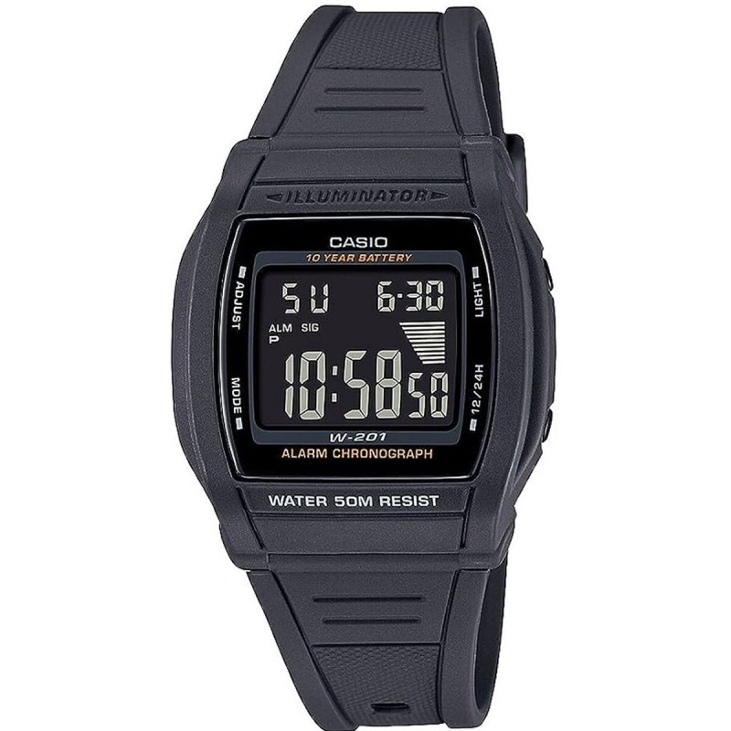 Montre Unisexe Casio COLLECTION Noir (Ø 36 mm)