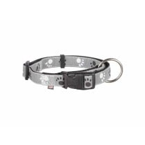 Dog collar Trixie Silver Reflect Black Grey XS/S 22-35 cm