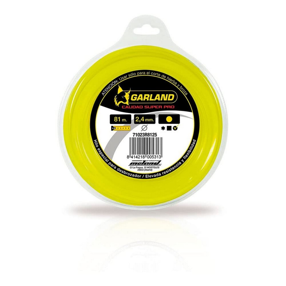 Fil de coupe Garland 71023r8125 Ø 2,4 mm Rond 8 m Nylon