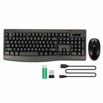 clavier et souris Bluestork Clavier Souris Sans Fil Noir