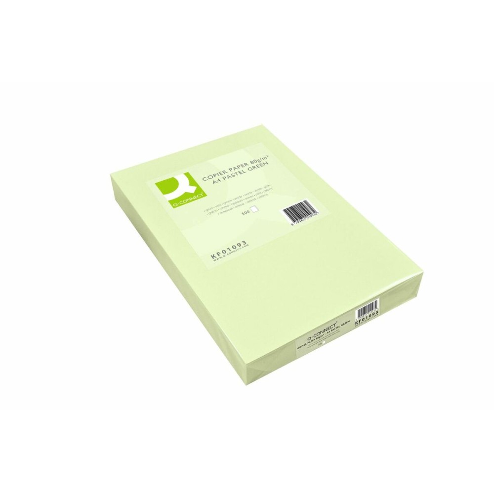 Printer Paper Q-Connect KF01093 Green A4 500 Sheets