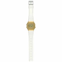 Unisex Watch Casio VINTAGE COLLECTION - TRANSPARENT BAND - GOLD