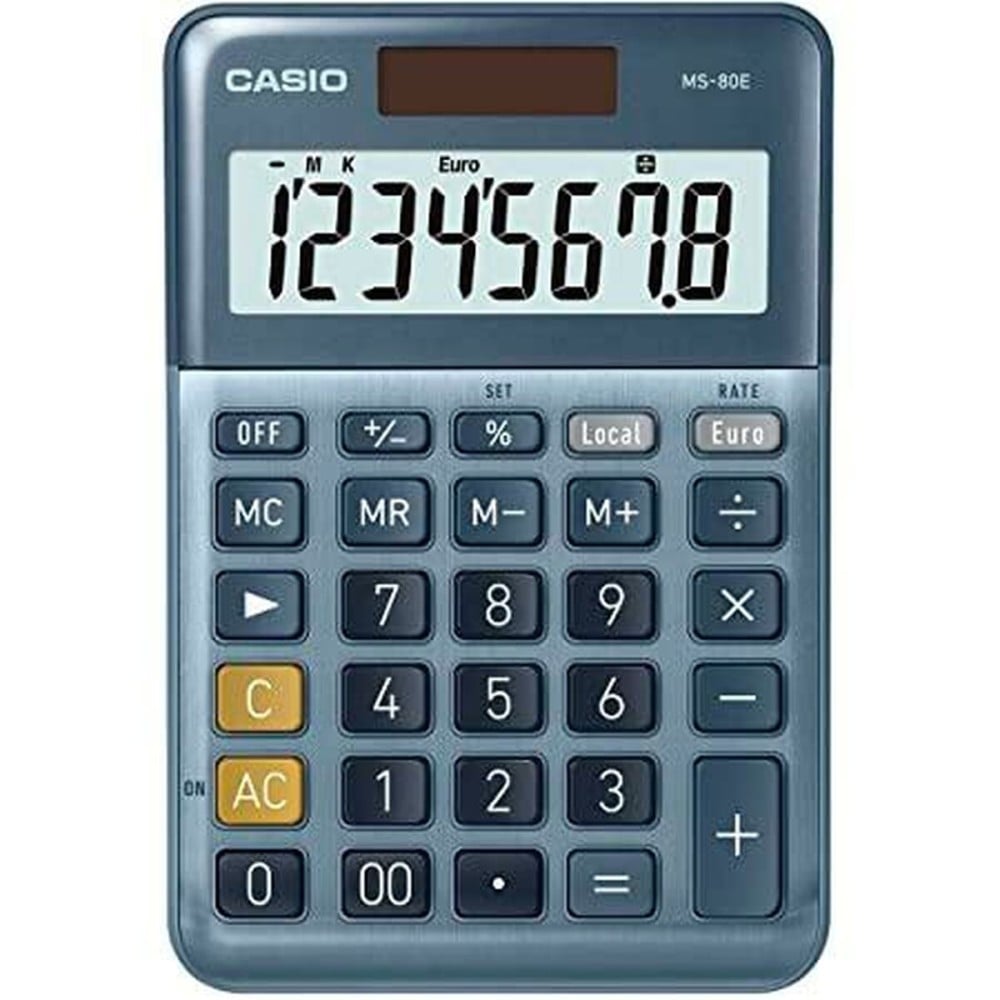 Calculator Casio MS-80E Blue (10Units)