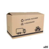 Boîte de déménagement en carton Confortime 65 x 40 x 40 cm Marron (20 Unités)