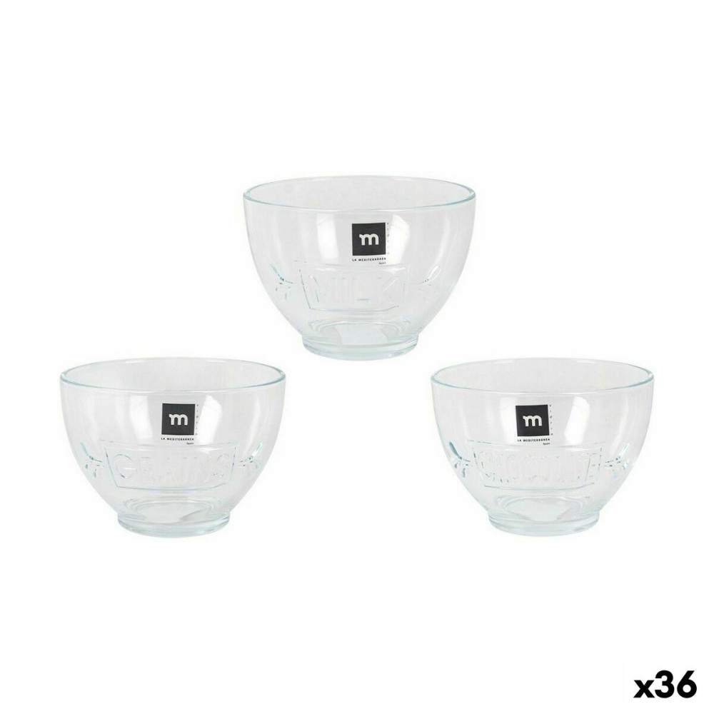 Salatschüssel La Mediterránea Megan 680 ml 13 x 13 x 9 cm 13 x 9 cm (36 Stück)