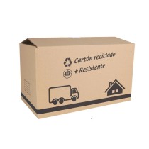 Cardboard box for moving Confortime 65 x 40 x 40 cm Brown (20 Units)