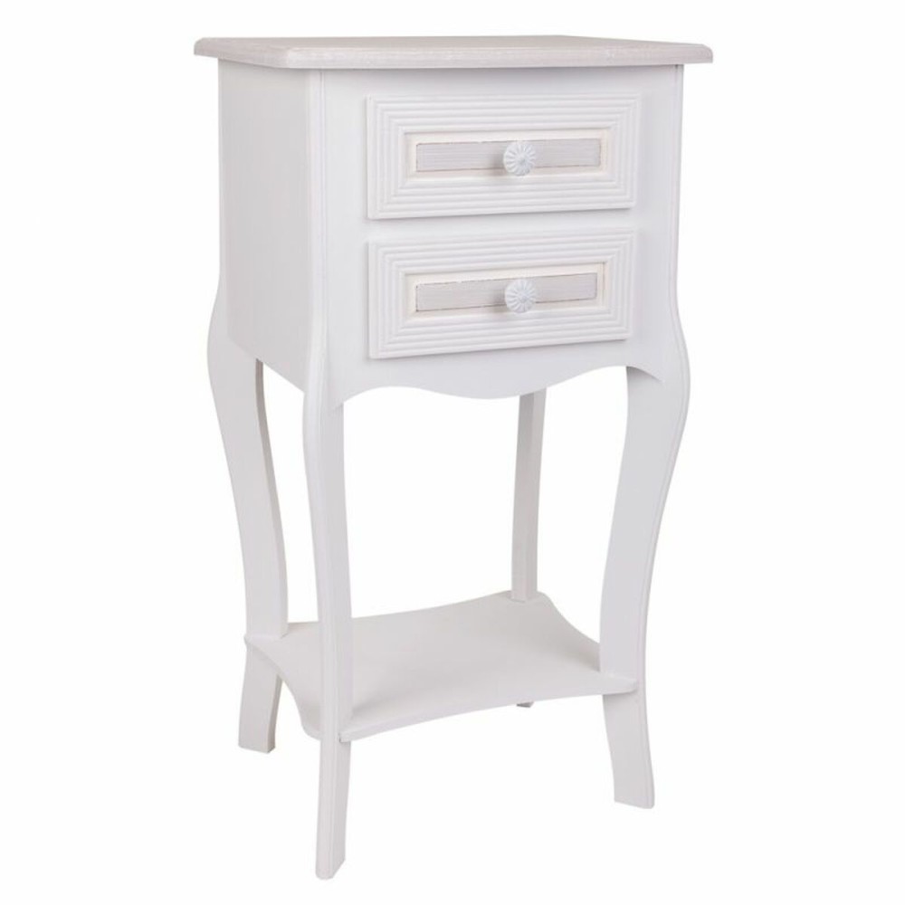 Nightstand Alexandra House Living White 31 x 71 x 38 cm