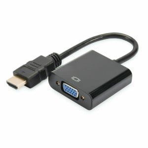 HDMI to VGA Adapter Digitus DA-70461 Black