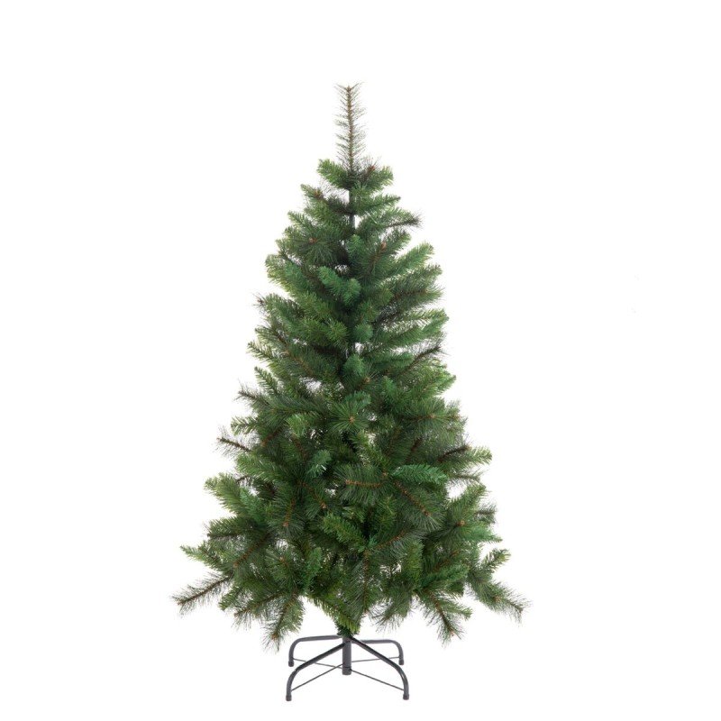 Weihnachtsbaum grün PVC Metall Polyäthylen 120 cm