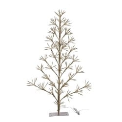 Weihnachtsbaum Gold Metall Kunststoff 90 cm