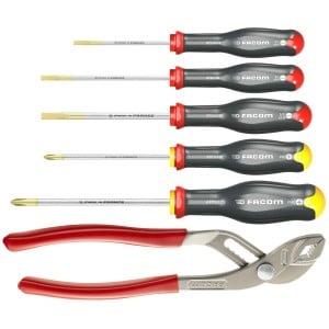 Screwdriver Set Facom 6 Pieces