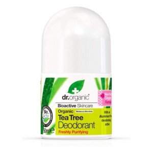 Déodorant Roll-On Dr.Organic DR00145 Arbre à thé 50 ml