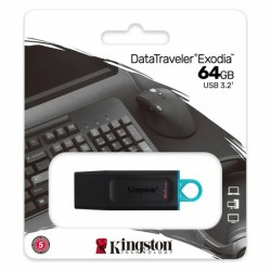 Clé USB Kingston DataTraveler DTX Noir Clé USB