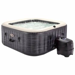 Aufblasbares Spa Colorbaby Purespa Burbujas Greystone Deluxe 795 L