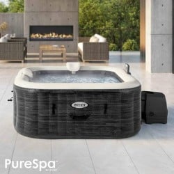 Spa gonflable Colorbaby Purespa Burbujas Greystone Deluxe 795 L