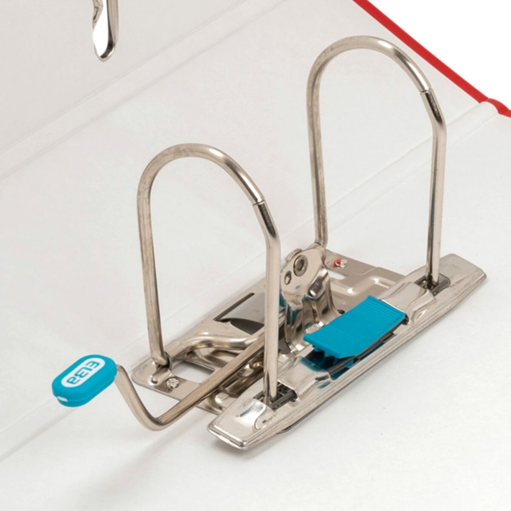 Ordnerbox mit Hebelmechanik Elba Rot A4 (10 Stück)