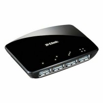 Hub USB D-Link DUB-1340 USB 3.0 Schwarz Dunkelblau