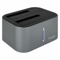 Dual Dock Station TooQ TQDS-805G 2.5"-3.5" HDD/SSD SATA USB 3.0 Grey