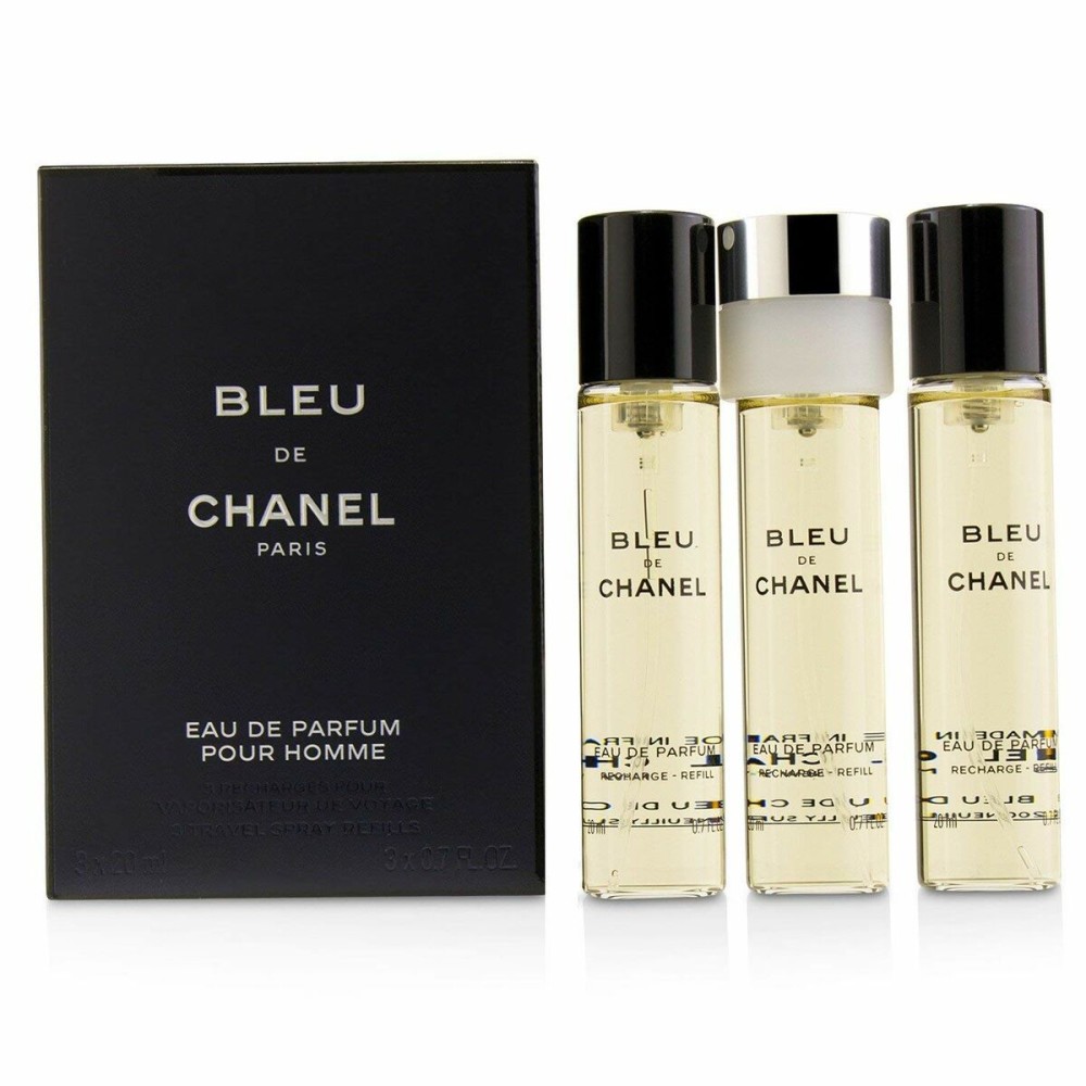 Set mit Herrenparfüm Chanel Bleu de Chanel Eau de Parfum EDP Bleu de Chanel 2 Stücke