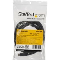 USB-C Cable Startech USB2C5C3M Black 3 m