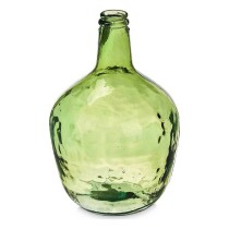 Bottle 2255/04-G Green Smooth 4 L 17 x 29 x 17 cm Decoration (4 Units)