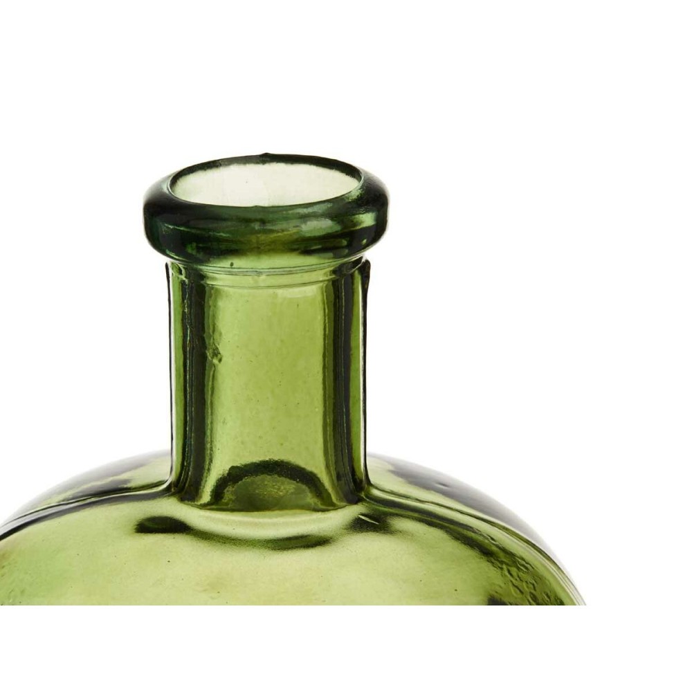 Bottle 2385-G Green Width 2,25 L 15 x 23,5 x 15 cm Decoration (6 Units)