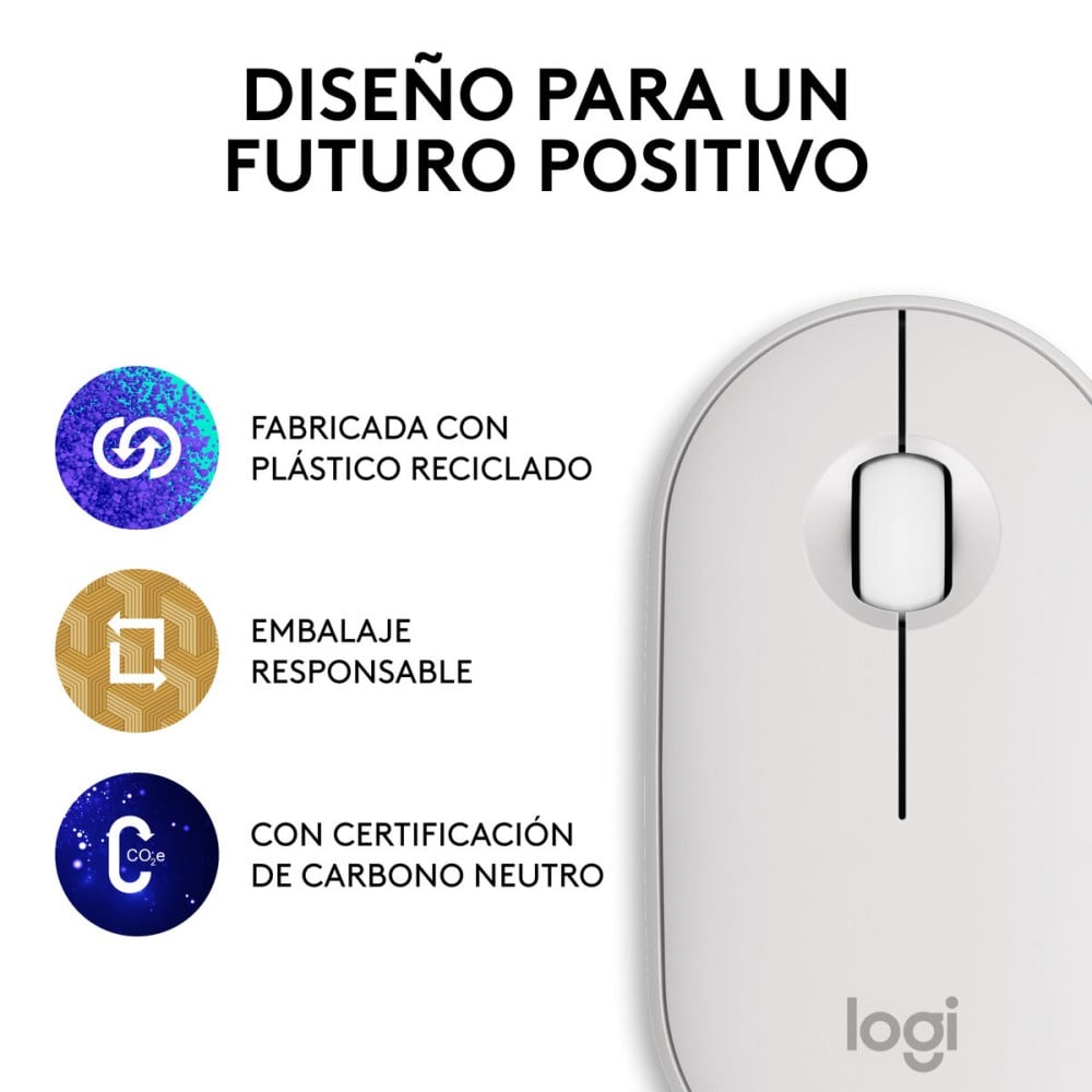 Souris Logitech 910-007013 Blanc 4000 dpi