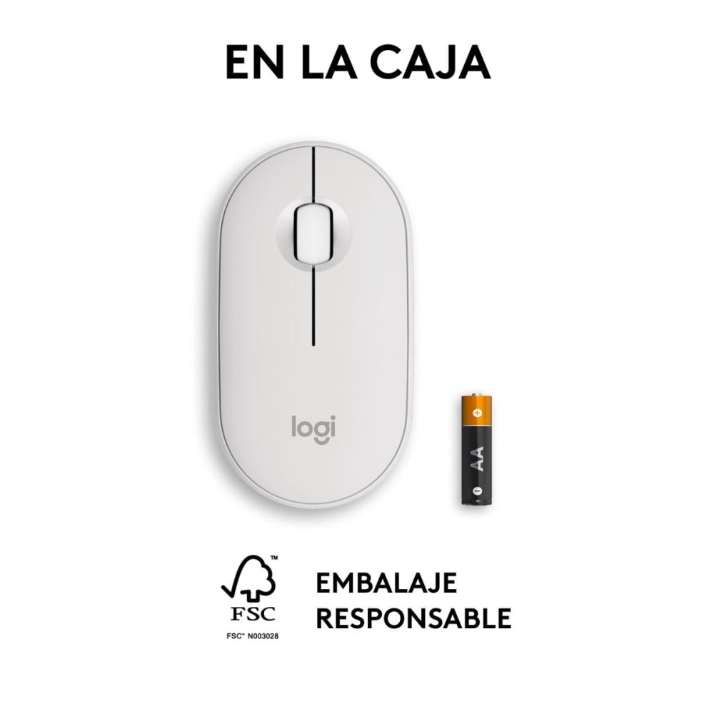 Souris Logitech 910-007013 Blanc 4000 dpi