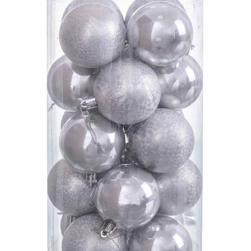 Boules de Noël Cuivre Plastique 6 x 6 x 6 cm (20 Unités)