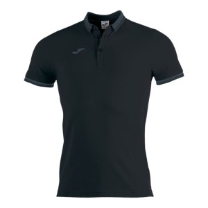 Men’s Short Sleeve Polo Shirt Joma Sport Bali II Black