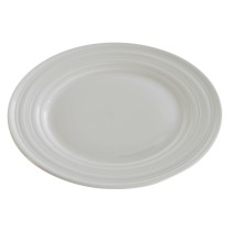 Assiette plate DKD Home Decor Blanc Porcelaine 27 x 27 x 2 cm