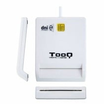 Lecteur de Cartes Intelligentes TooQ TQR-210W USB 2.0 Blanc