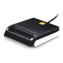 Lecteur de Cartes Intelligentes TooQ TQR-210B Noir