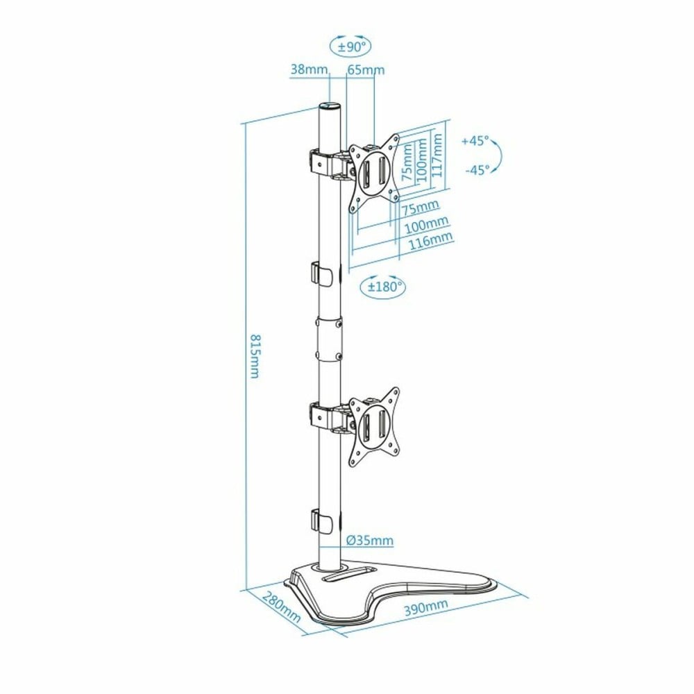 TV Halterung TooQ DB1703TNV-B