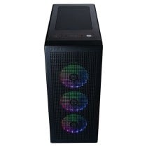 Boîtier ATX semi-tour Hiditec H1 AIR Noir Multicouleur