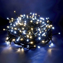 LED-Lichterkette 50 m Weiß 6 W Weihnachten