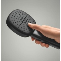 Pomme de douche Grohe Noir Noir mat Silicone