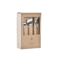Cutlery DKD Home Decor Silver Natural Stainless steel (3 x 2 x 21 cm)